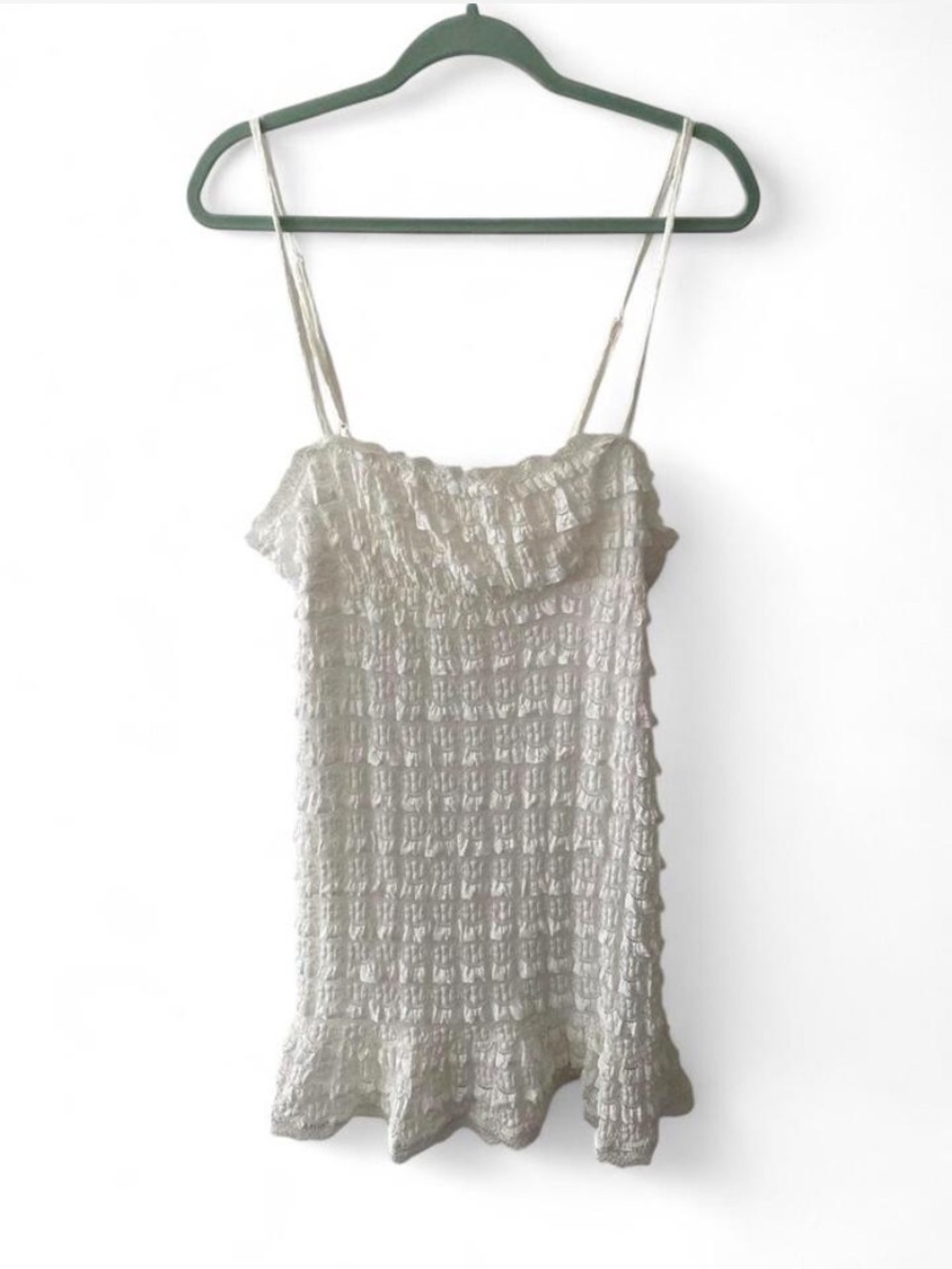 No Boundaries White Ruffled Mini Dress